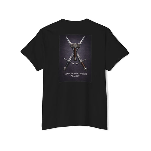 Copy of Hammer Pocket Tee — 'Drop the Hammer and Get It Done' Graphic Pocket T-Shirt