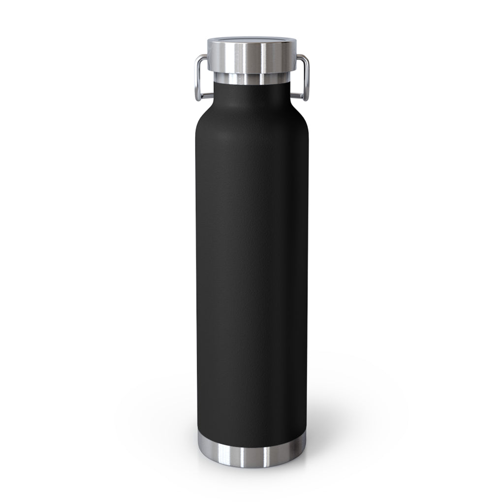 22oz Copper Vacuum Water Bottle — Hammer & Sword Armory Graphic