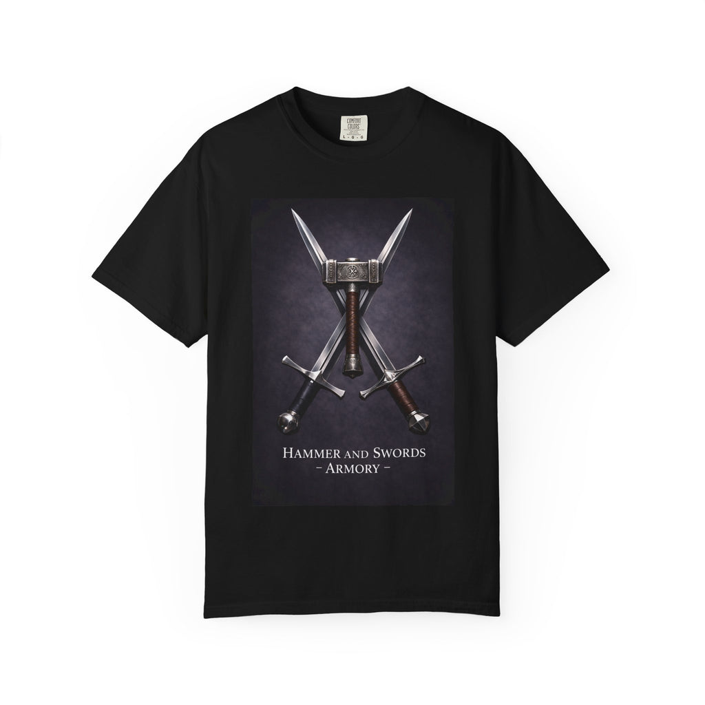 Hammer & Swords Armory T-Shirt — Graphic Tee
