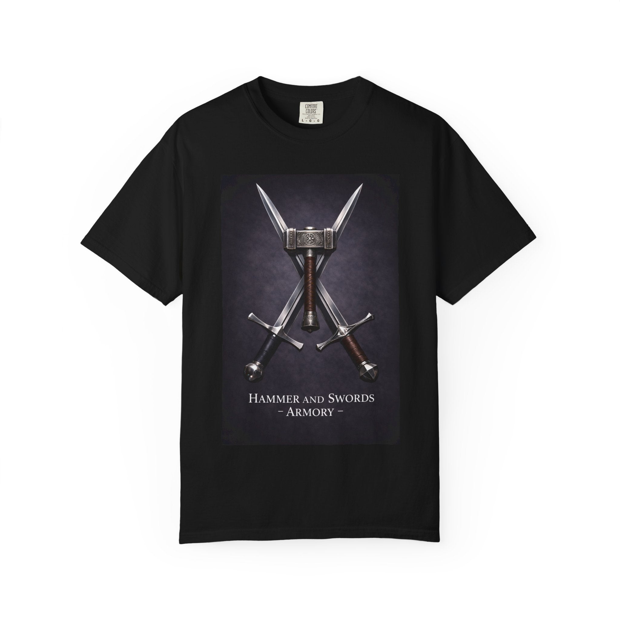Hammer & Swords Armory T-Shirt — Graphic Tee