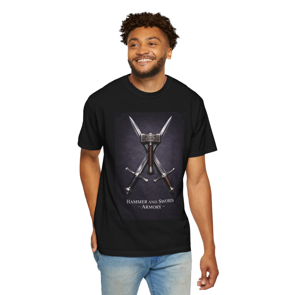 Hammer & Swords Armory T-Shirt — Graphic Tee