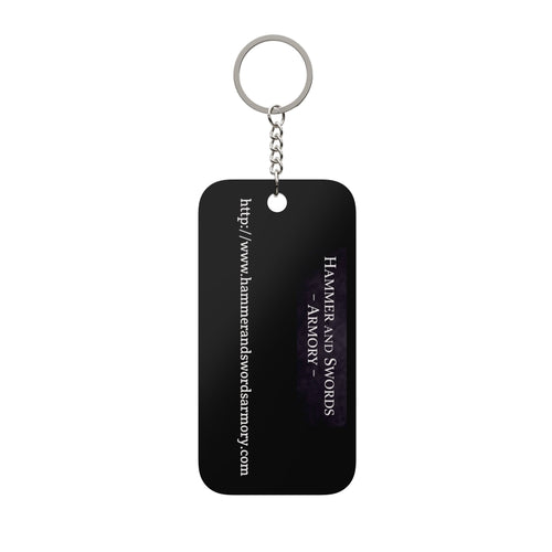 Double-Sided Keychain Charm