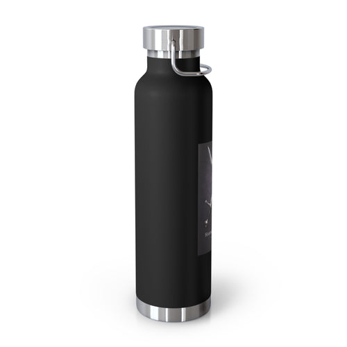 22oz Copper Vacuum Water Bottle — Hammer & Sword Armory Graphic